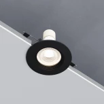 Светильник встраиваемый Elektrostandard City 25054/01 GU10 черный (220V, круглые)