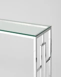 Консоль Stool Group БРУКЛИН 120*40 серебро УТ000001497