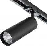 Трековый светильник однофазный Escada 20001 20001TRA/02 SBK 1x50Вт GU10, металл, черный матовый (220V, круглые)