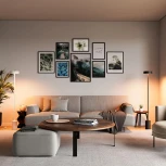 Торшер SP-SAMSARA-FLOOR-16W Warm3000 (WH, 110 deg, 230V) (Arlight, IP20 Металл) 053772 (LED)