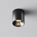 Накладной потолочный светильник Maytoni Alfa LED C064CL-5W3K-RD-B (220V, круглые)