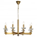 Подвесная люстра Stilfort Albert 1048/03/08P (220V, на цепи, свеча)