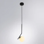 Подвесной светильник Arte Lamp Bolla-Unica A1924SP-1BK (220V, на проводе, шар)