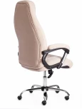 Кресло BOSS (хром) флок , бежевый/бежевый перф., 7/7/06 Tetchair 19390