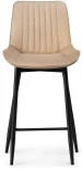 Полубарный стул Notta Седа К бежевый / черный 511169