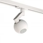Трековый светильник однофазный 7W 220V White RAUMBERG 8588Wh (LED, шар)