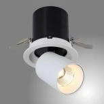 Встраиваемый точечный светильник Crystal Lux Clt 042 042C110 WH (LED, 220V, круглые)