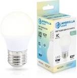 Лампа светодиодная Шар G45 11W 4000K Ambrella Bulbing 451104