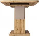 Стол раскладной Bruno (120+40) дуб эвок прибрежный/глиняный серый Top Concept 12866