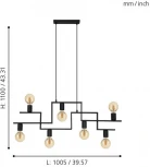 Подвесной светильник Eglo Fembard 43365 (220V, на проводе)