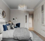 Подвесная люстра хрустальная Arte Milano Milan23 239801/D600/8/A Gd (220V, на тросе)