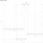 Подвесной светильник Arte Lamp Shine A2222SP-3BK (регулировка яркости, LED, 220V, пульт управления, на тросе)