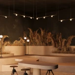 Трековый светильник магнитный 3W 24V Maytoni Luna TR185-1-3W3K-B (LED, шар)