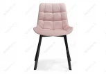 Стул Notta на металлокаркасе Челси розовый / черный 493362