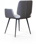 Стул с подлокотниками Top Concept Adam, рогожка комби серый