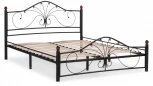 Двуспальная кровать Woodville Мэри 2 160х200 черная 402982