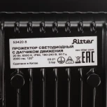 Прожектор уличный светодиодный с датчиком движения Ritter PROFI 53420 8