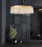 Подвесная люстра Lumien Hall Dzhokin LH0059/12P-GD-CL