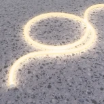 Гибкий неон Nemo S Maytoni Круглый 360° 20306 D25 24В 20Вт/м 3000К IP65 5м