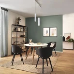 Трековый светильник однофазный Escada 20001 20001TRP/01 SWH 1x50Вт GU10, металл, белый матовый (220V, круглые)