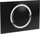 Кнопка смыва Mepa Zero 421855 черное стекло