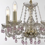 Подвесная люстра Bohemia 112 112/5/141 G V7010 (220V, подвески, на цепи, подсвечник, свеча)