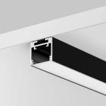 Алюминиевый профиль накладной-подвесной 25x22 черный, 2 м, ALM-2522-B-2M Maytoni 633013