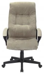 Кресло руководителя Бюрократ CH-824 песочный Light-21 крестовина пластик