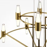 Подвесная люстра ярусная Maytoni Arana MOD401PL-L72BS3K (LED, 220V, на тросе)