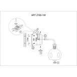 Бра F-Promo Monto 2192-1W