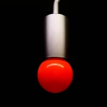 Лампа Ø45 мм для Белт-лайта, Цоколь E27, Красная