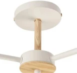 Потолочная люстра на штанге Avignon 1130/6PL E27 60W White/Gold