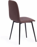 Обеденный стул Tetchair ARC (Ткань,Металл/Коричневый,Черный) 17277