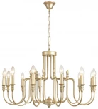 Подвесная люстра Lumion Suana 8318/12 шампань/металл E14 12*40W 220V (на цепи, подсвечник, свеча)