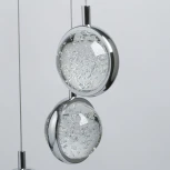 Подвесной светильник каскадный, с пультом DeMarkt Капелия 730011809