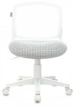 Кресло детское CH-W296NX белый TW-15 гусин.лапка Morris-1 сетка/ткань крестов. пластик Бюрократ CH CH-W296NX/GF-LT