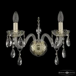 Бра Bohemia 105 105B/2/165 G (220V, подвески, подсвечник, свеча)