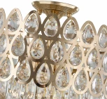 Потолочная люстра хрустальная на штанге Arte Milano Sorrento-2019 372019/7/50/460 GD (220V)