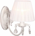 Бра настенное Bantine OML-53211-01 (220V, хрусталь, подвески, круглые)