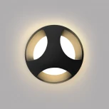 Подсветка для лестниц встраиваемая Imex Paso IL.0013.3002-BK (LED, 220V, круглые, IP54)