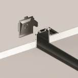 Шинопровод под гипсокартон 2м Radity встраиваемый черный (магнитный) Maytoni Technical TRA084MP-12B