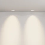 Встраиваемый светильник Maytoni Lens DL105-12W3K-W