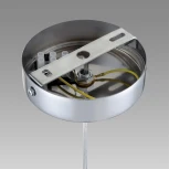 Подвесной светильник Lumion Isha 8102/1A хром/прозрачный металл/металл Е14 1*40W 220V (на проводе, круглые)