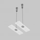 Подвес тросовый 2шт белый Maytoni Accessories for tracks Exility TRA034SW-2W