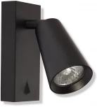 Спот Feron ML1850 BELL 48418 35W, GU10, черный (220V, выключатель)