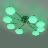 Потолочная люстра RGB на штанге Citilux Atman Smart CL226A181 (LED, 220V, голосовое управление, пульт управления, управление смартфоном, умный дом - Алиса, Маруся, Салют)