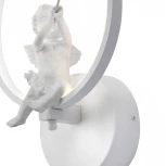 Настенный светильник V4667-0/1A (LED, 220V, круглые, кольцо, ангелы)