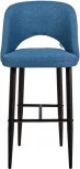 Стул барный R-Home Lars БлюАрт/Черный