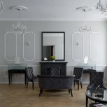 Подвесная люстра Eurosvet 3188 3188/8 хром Strotskis