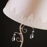 Торшер Eurosvet Incanto 01023/1 серебро (220V, подвески, выключатель, круглые)